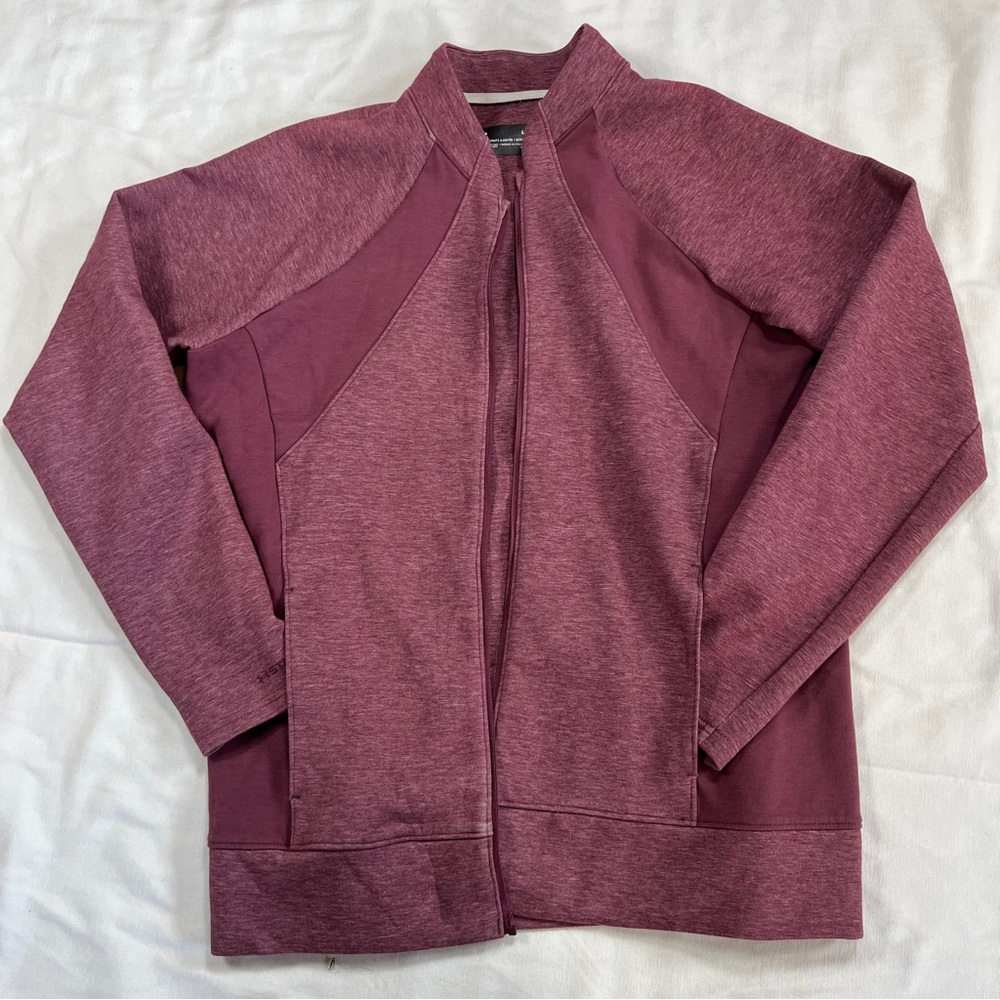 Under Armour women’s Large Storm Cold Gear Full Zip Golf Layered Jacket